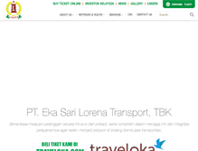 Tablet Screenshot of lorena-transport.com